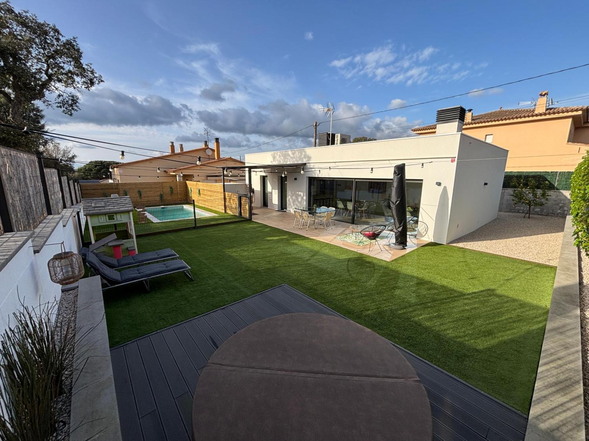 Espectacular Casa En Llagostera - Costa Brava, Con Piscina Екстер'єр фото
